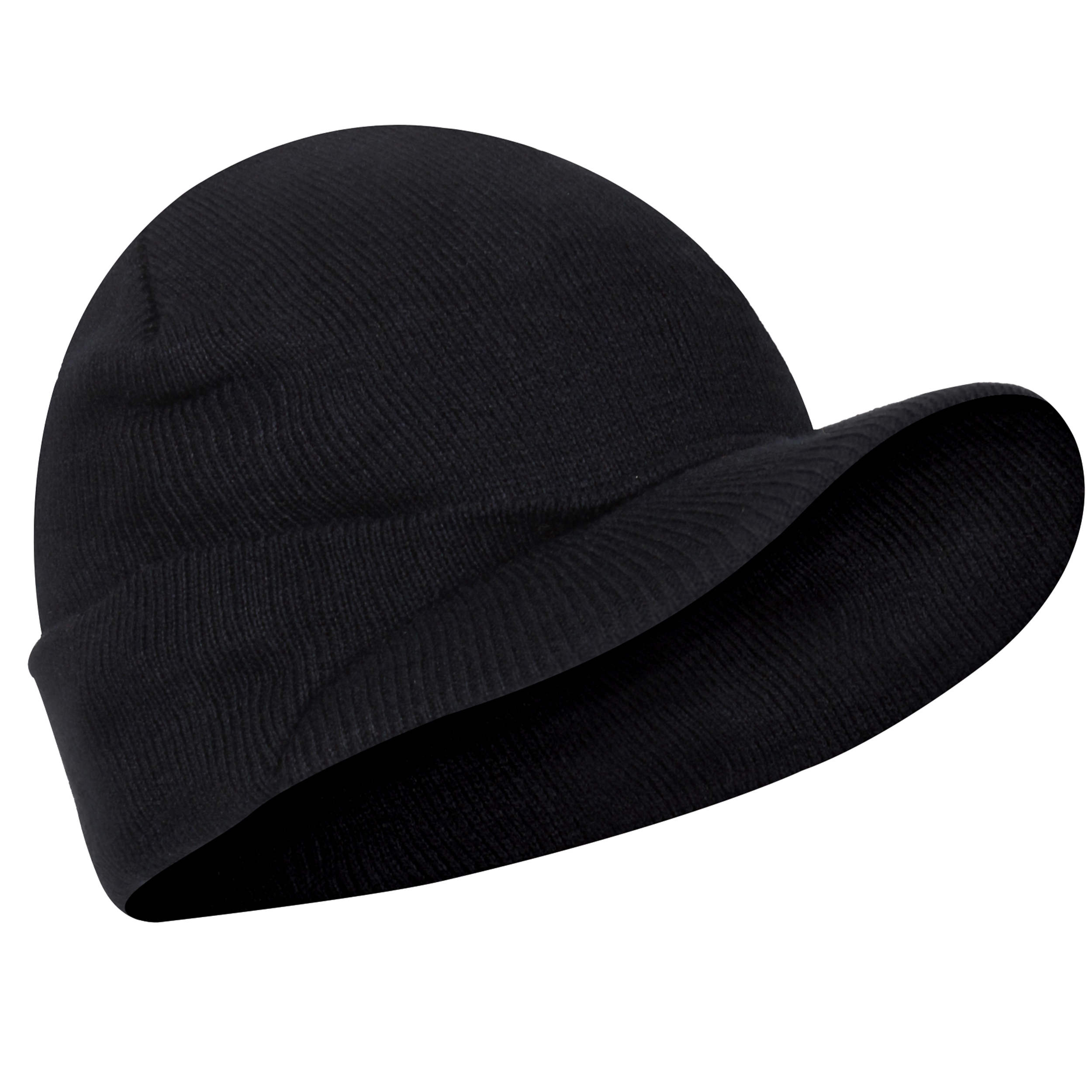 Rothco Rothco Wwii M1941 Acrylic Knit Watch Cap With Brim - Black