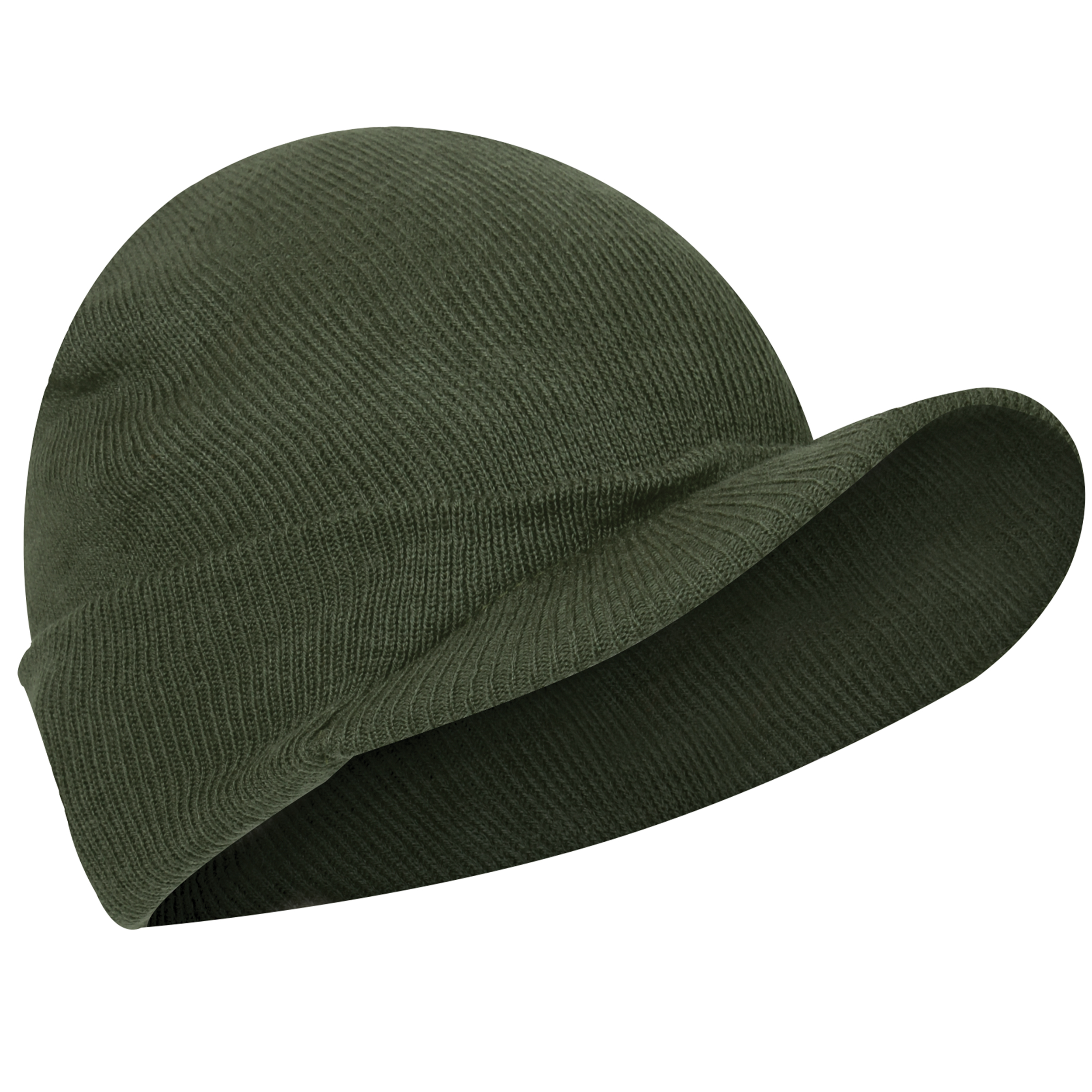 Rothco Rothco Wwii M1941 Acrylic Knit Watch Cap With Brim - Olive Drab