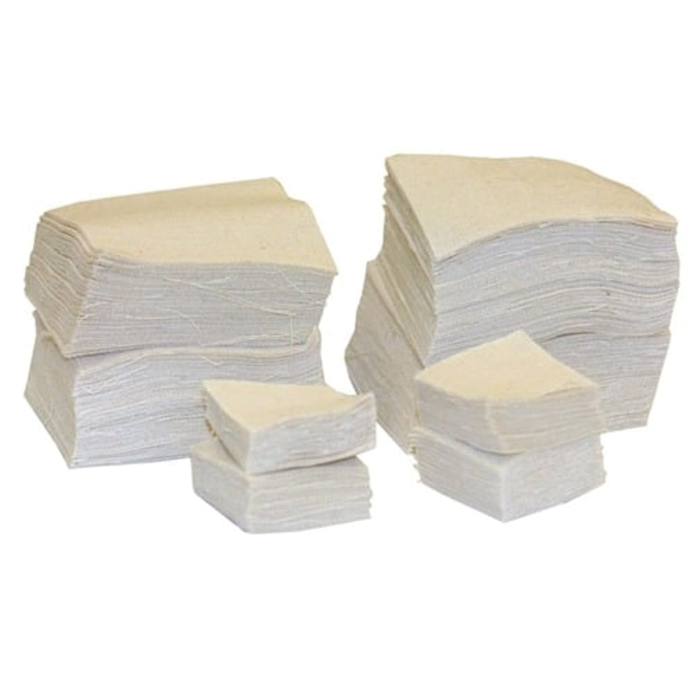 Brownells .22 Cal 1.25" Mil-Spec Patch, White Pack of 1000 - Brownells