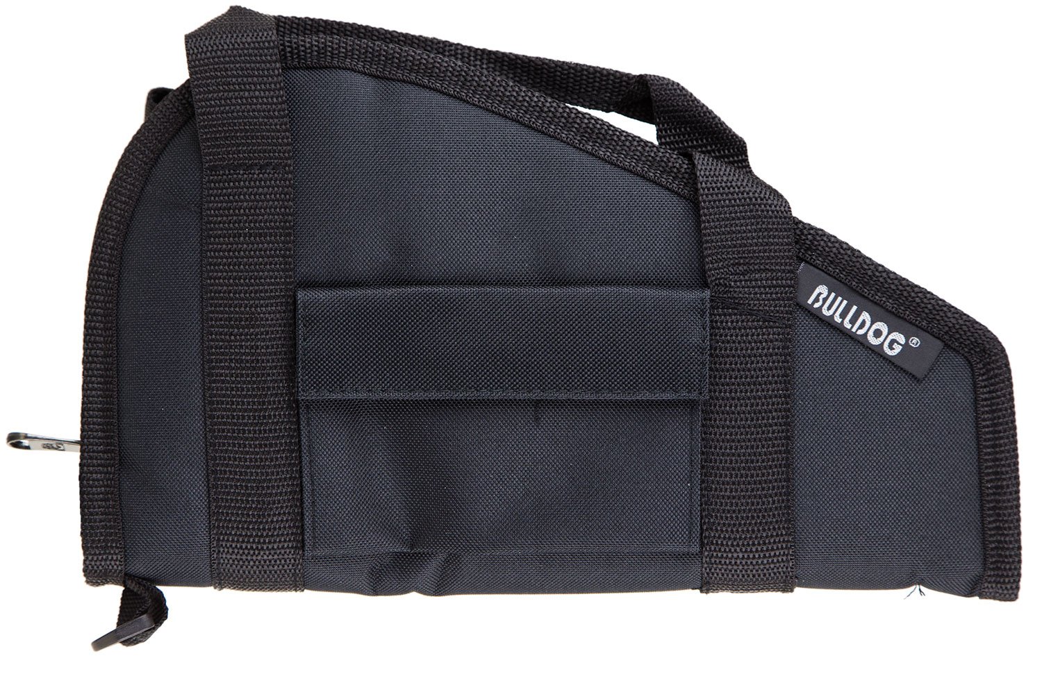 Bulldog Cases Pistol Rug w/ Pocket and Wraparound Handles, Medium, Black - BD601 - Bulldog Cases