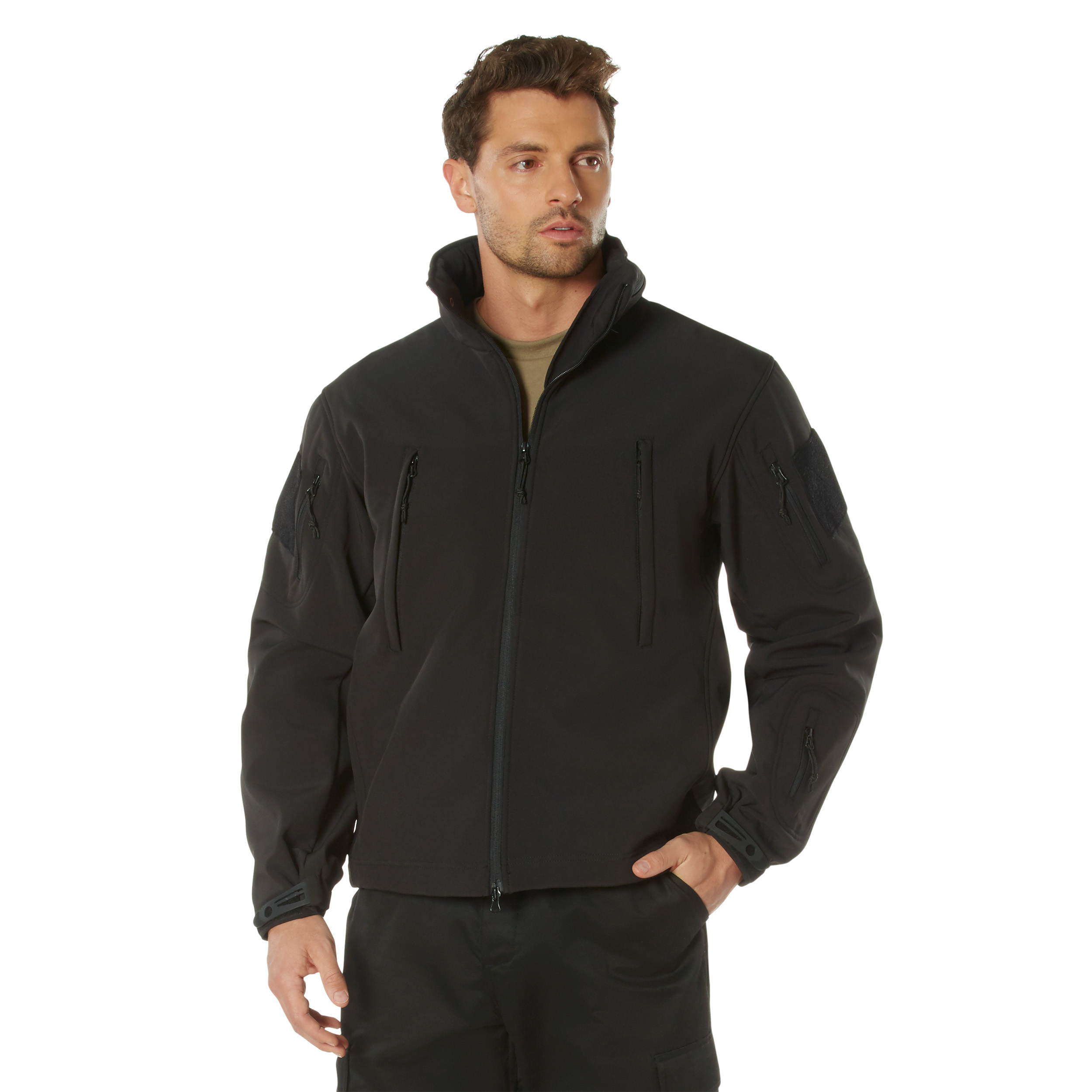 Rothco Rothco Concealed Carry Soft Shell Jacket - Black, Large