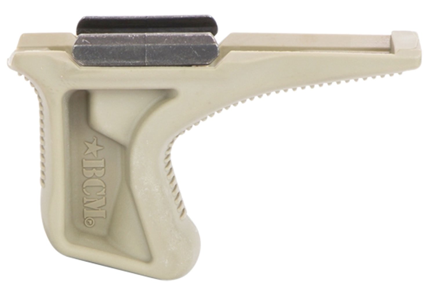 Bravo Company Mfg Picatinny 1913 Rail Version Angled Grip for Real M4/M16/AR15 Rifles, Flat Dark Earth - BCM-KAG-1913-FDE - Bcm