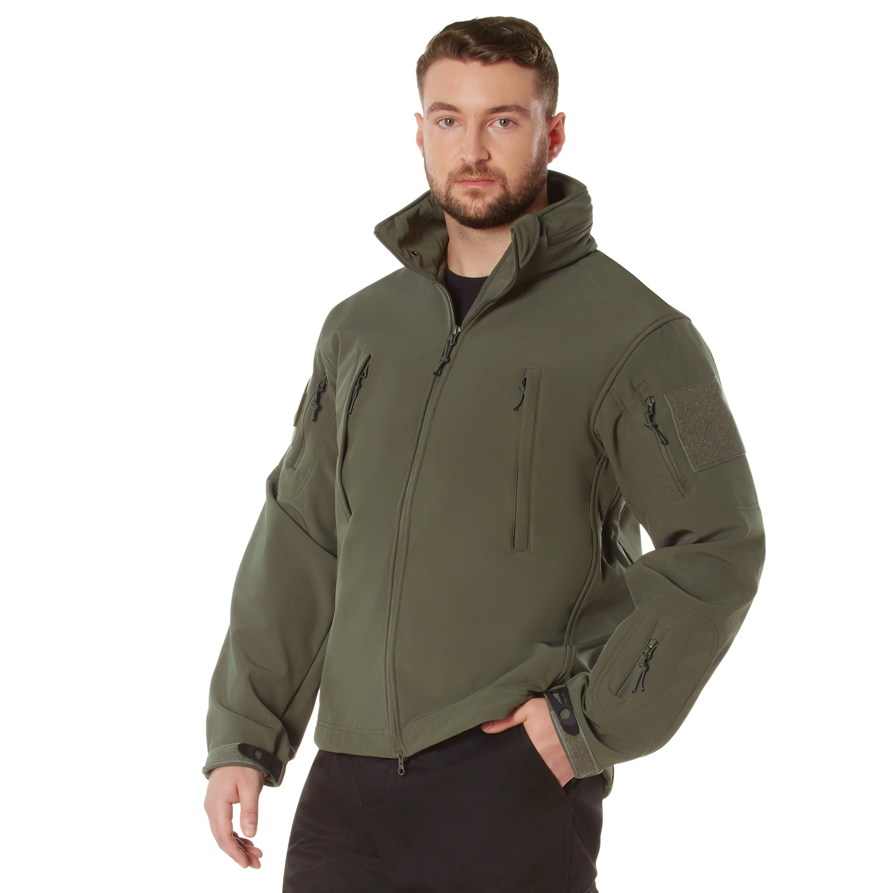 Rothco Rothco Concealed Carry Soft Shell Jacket - Olive Drab, Medium