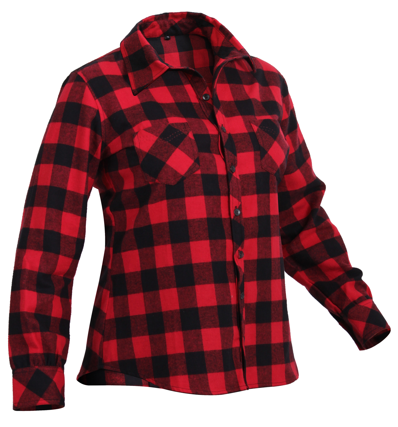 Rothco Rothco Womens Plaid Flannel Shirt - Medium