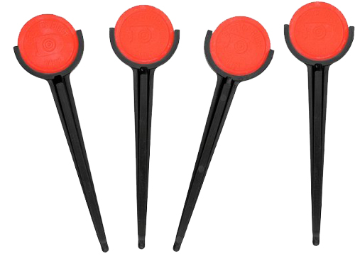 Daisy Outdoor Products ShatterBlast 2" Clay Targets w/ Target Stakes, Orange/Black - 980872-444 - Daisy Outdoor Products