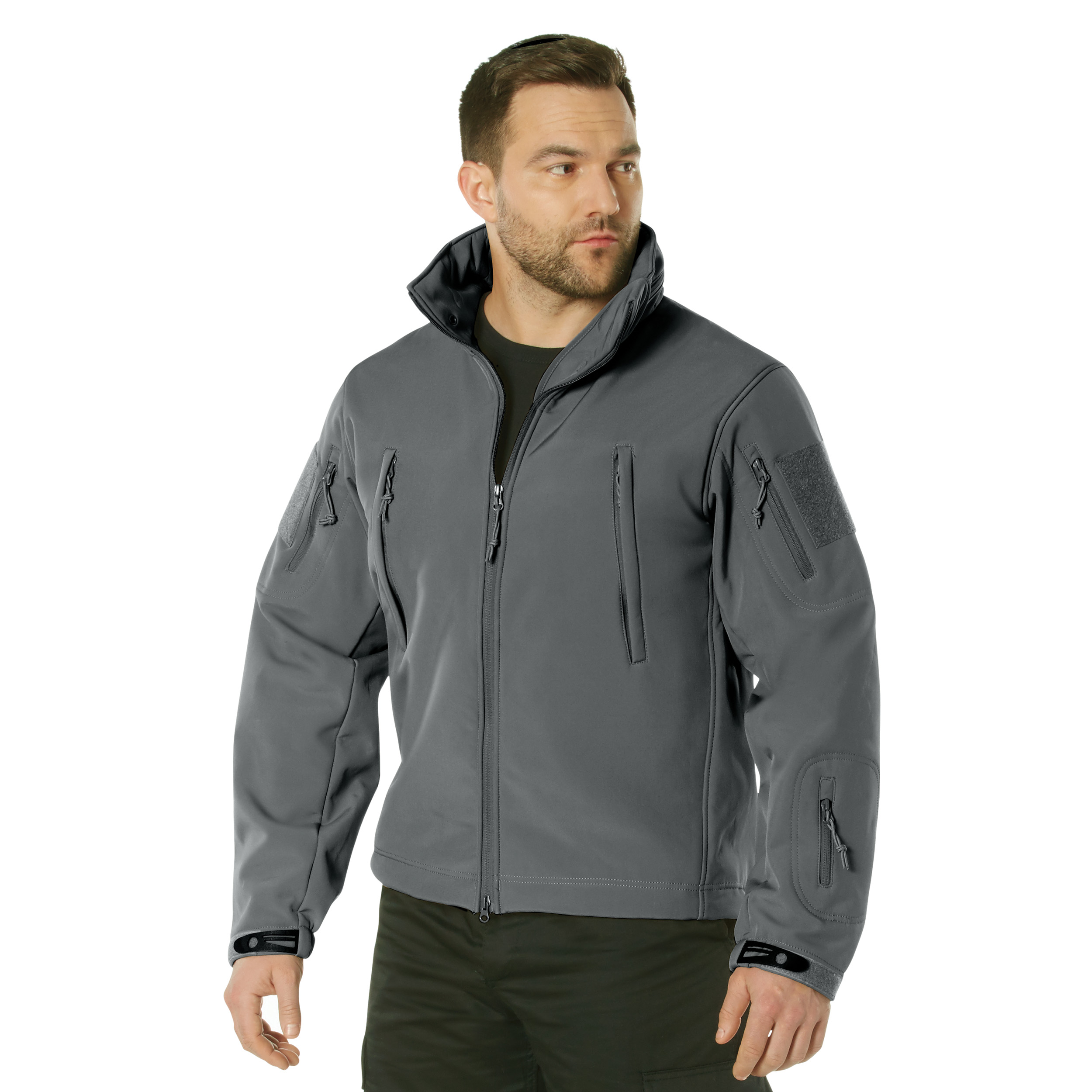 Rothco Rothco Concealed Carry Soft Shell Jacket - Gunmetal Grey, Large