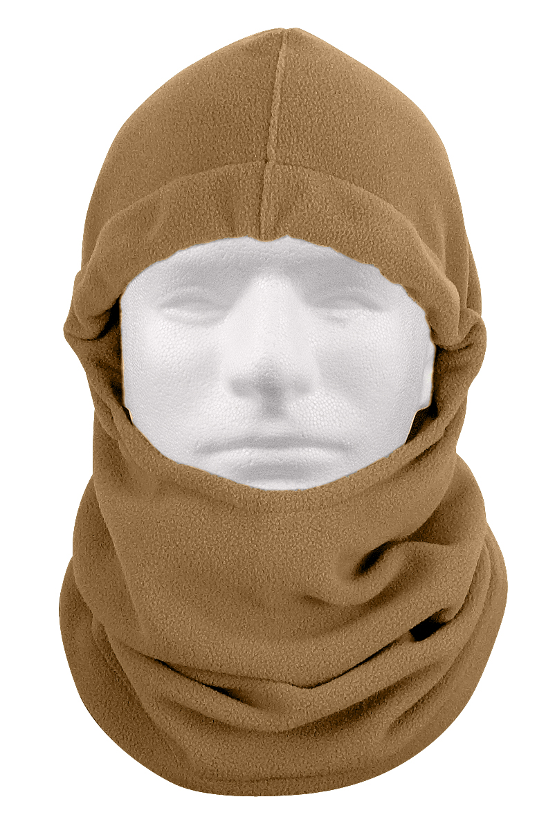 Rothco Rothco Polar Fleece Adjustable Balaclava - Coyote Brown