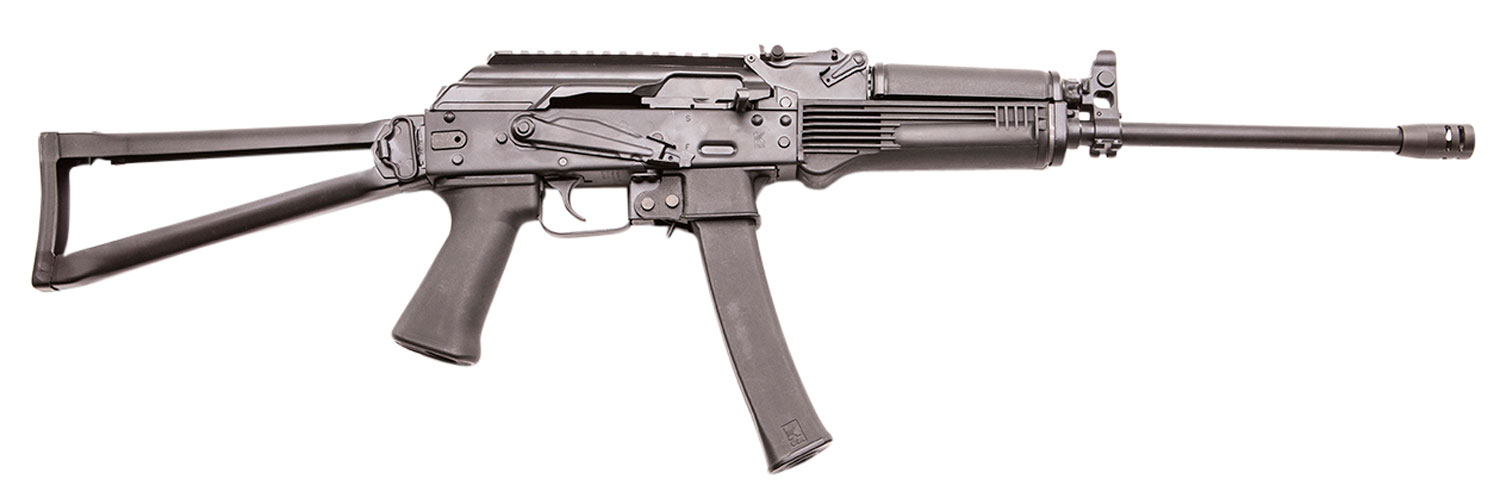 Kalashnikov USA KR9-SA 9mm Semi-Automatic Rifle, Black - KR-9 - Kalashnikov Usa