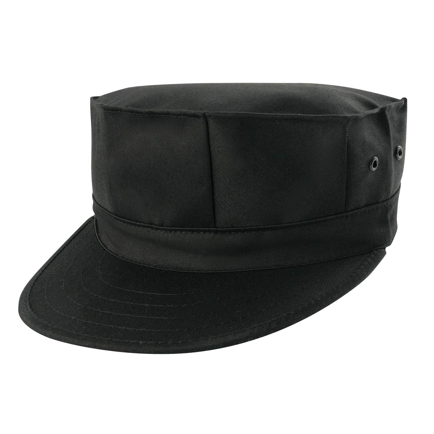 Rothco Rothco 8 Point Military Cap - Black, Medium