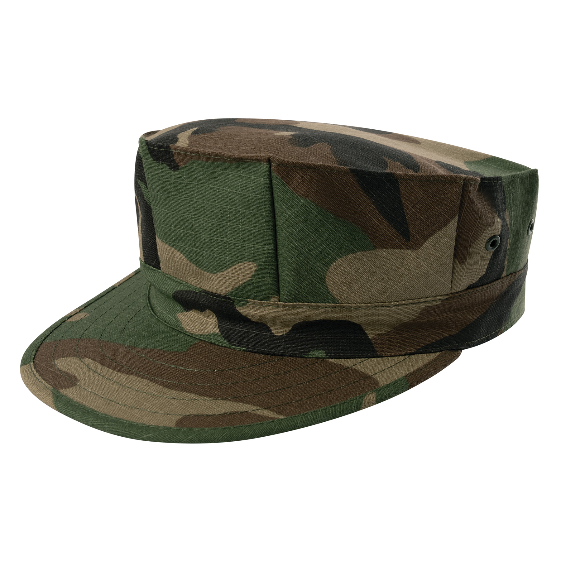 Rothco Rothco 8 Point Military Cap - Woodland Camo, X-Large
