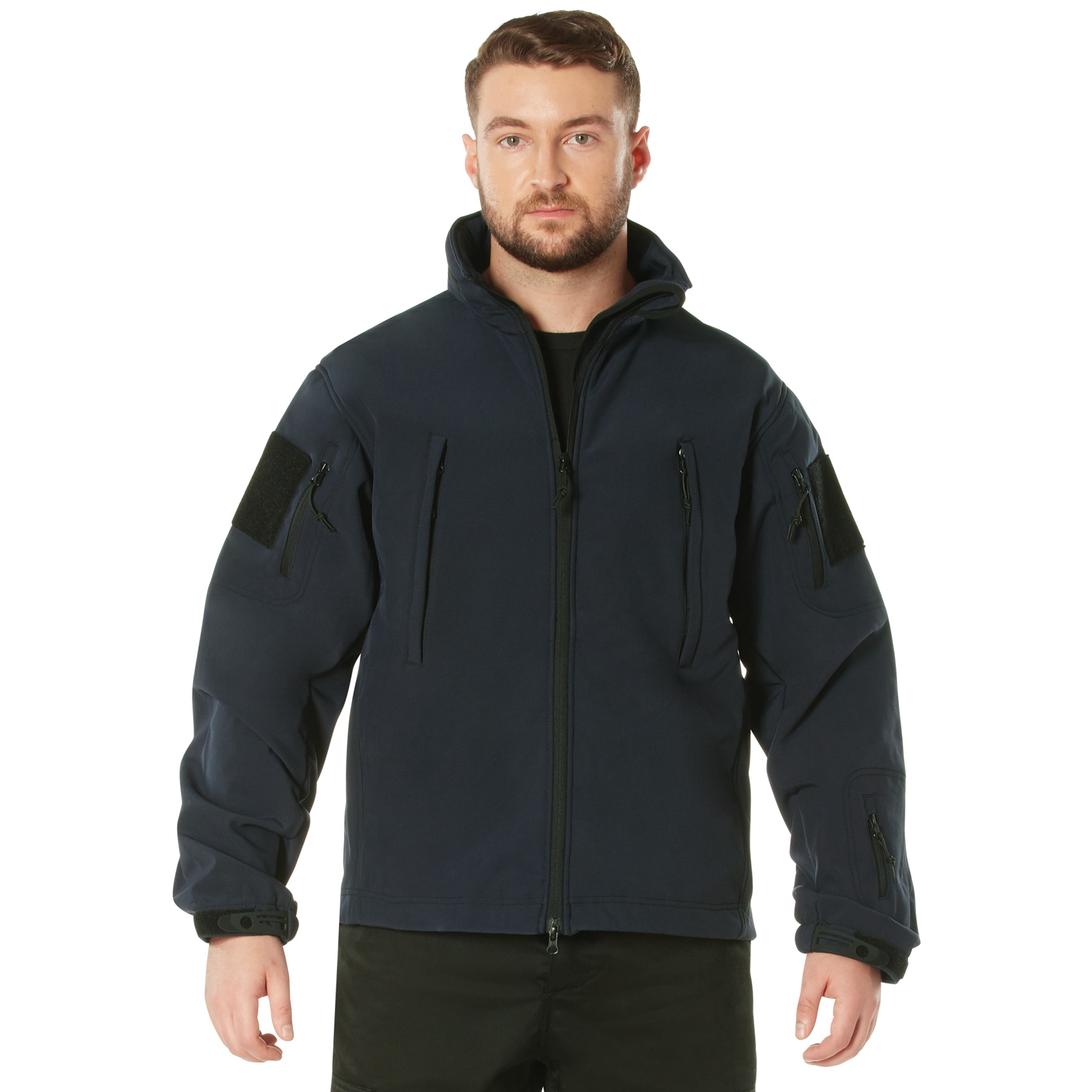 Rothco Rothco Concealed Carry Soft Shell Jacket - Midnight Navy Blue, Medium