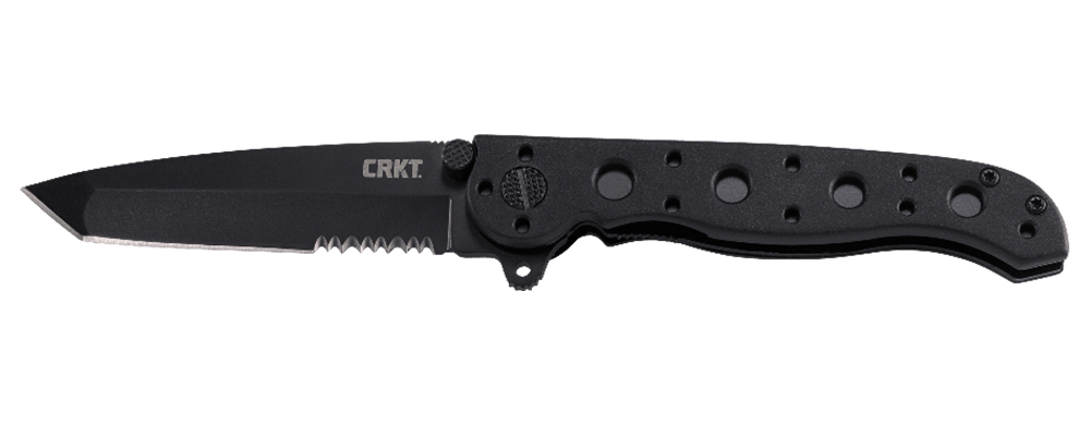 CRKT M16 Z Tanto Knife w/ Triple Point Serrations, Black - Crkt