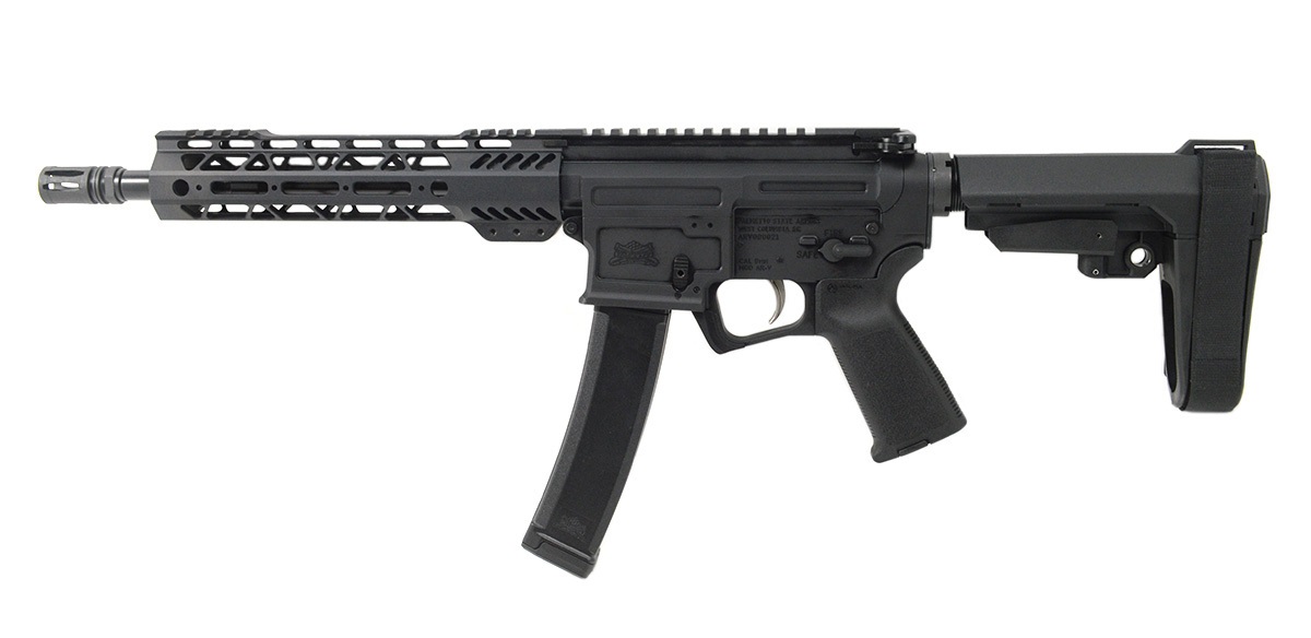 BLEM PSA AR-V 10.5" 9mm 1/10 Lightweight M-Lok MOE EPT SBA3 Pistol - Palmetto State Armory