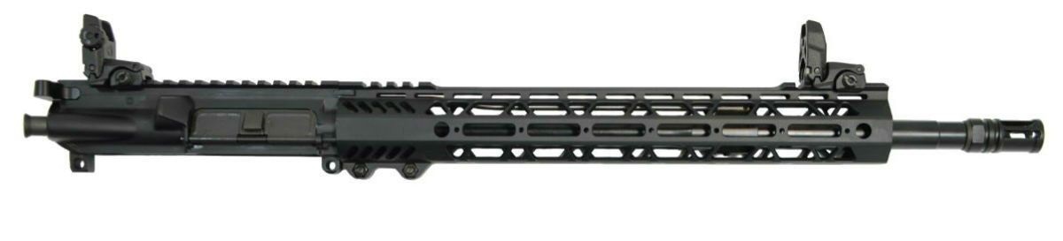PSA 16" Midlength 5.56 NATO 1/7 Nitride 13.5" Lightweight M-Lok Upper With BCG, CH, & MBUS Sight Set - Palmetto State Armory