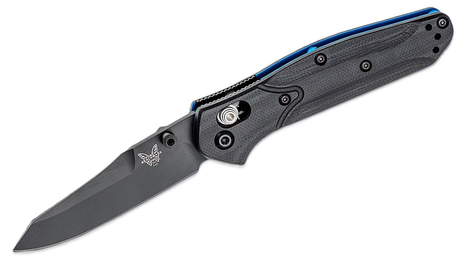Benchmade Mini Osborne Folding Reverse Tanto Knife, Black - 945BK-1 - Benchmade