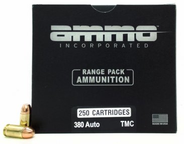 Ammo Inc Signature .380 ACP Bulk Ammo 100 Gr TMC 250rds - 380100TMC-A250