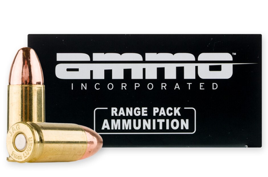 Ammo Inc Signature 9mm Ammo 115 gr TMC 200rd Range Pack - 9115TMC-A200