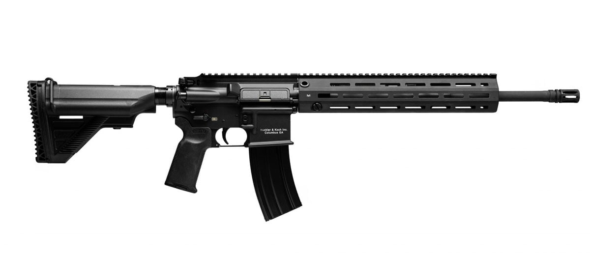 HK MR556A1 30rd 5.56nato Rifle, Black - 81000579 - H&K