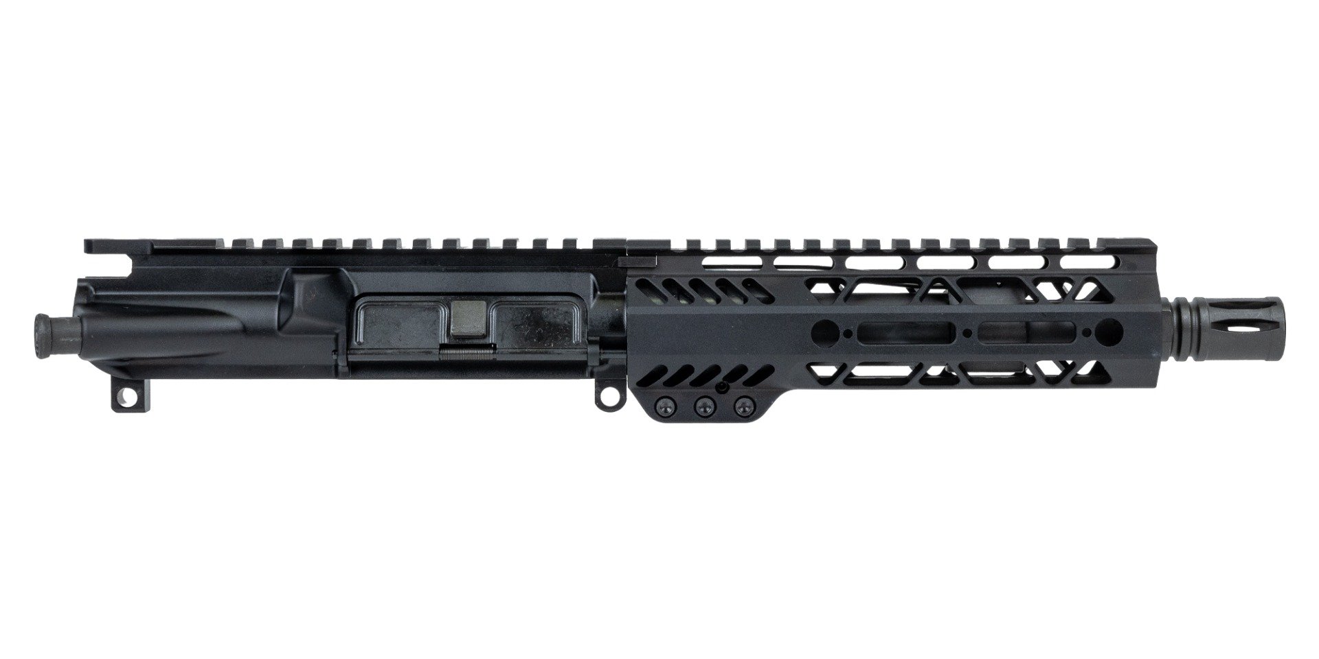 PSA 7.5" Pistol-length 300AAC Blackout Phosphate 7" Lightweight M-Lok Upper Without BCG or CH - Palmetto State Armory