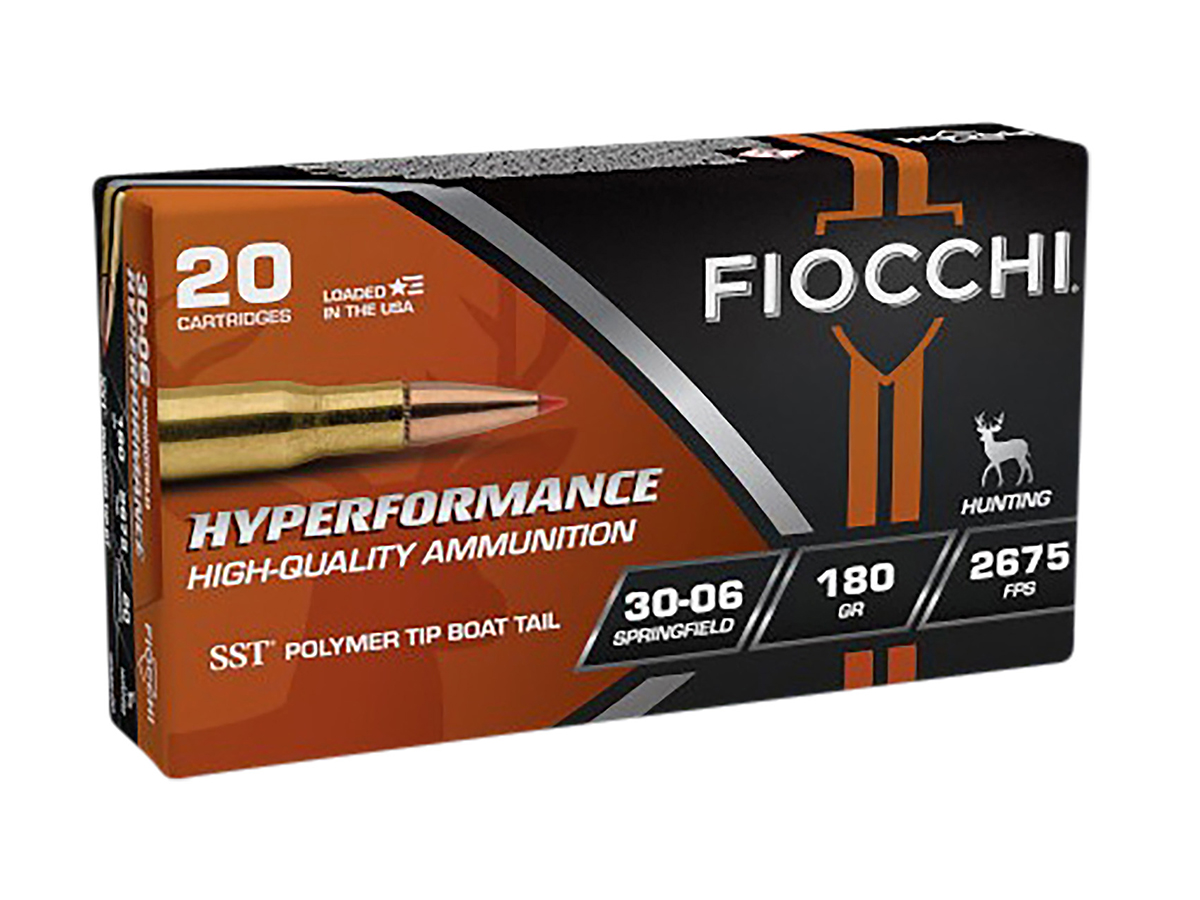 Fiocchi Hyperformance 30-06 Springfield 180gr SST Poly-Tip BTHP Ammo, 20rd - 3006HSC - Fiocchi