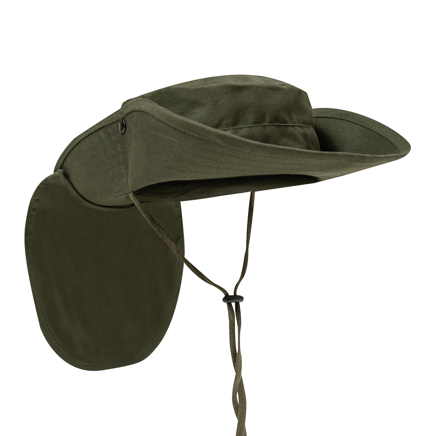 Rothco Rothco Adjustable Boonie Hat With Neck Cover - Olive Drab