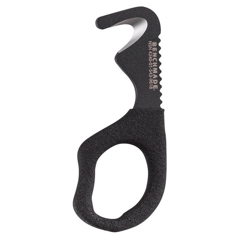 Benchmade 7 Hook Strap Cutter, Black - 7 BLKW