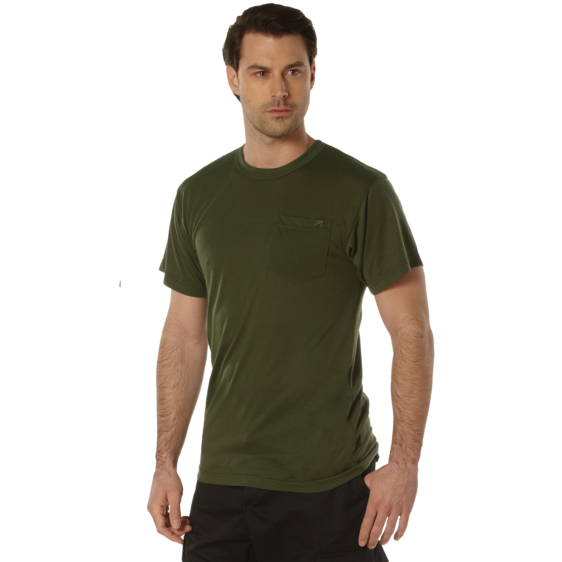 Rothco Rothco Moisture Wicking Pocket T-Shirt - Olive Drab, 3X-Large