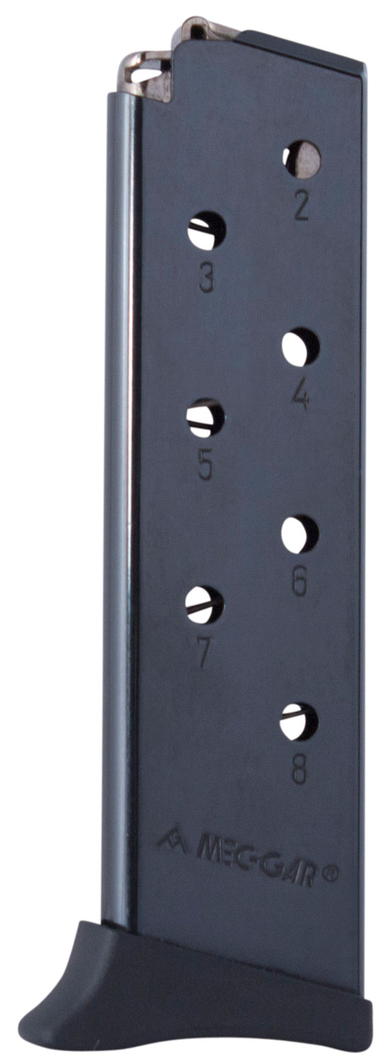 Mec-Gar 8 Round 380 ACP Bersa Thunder High Cap Magazine, Blue - MGBT3808B - Mec-Gar