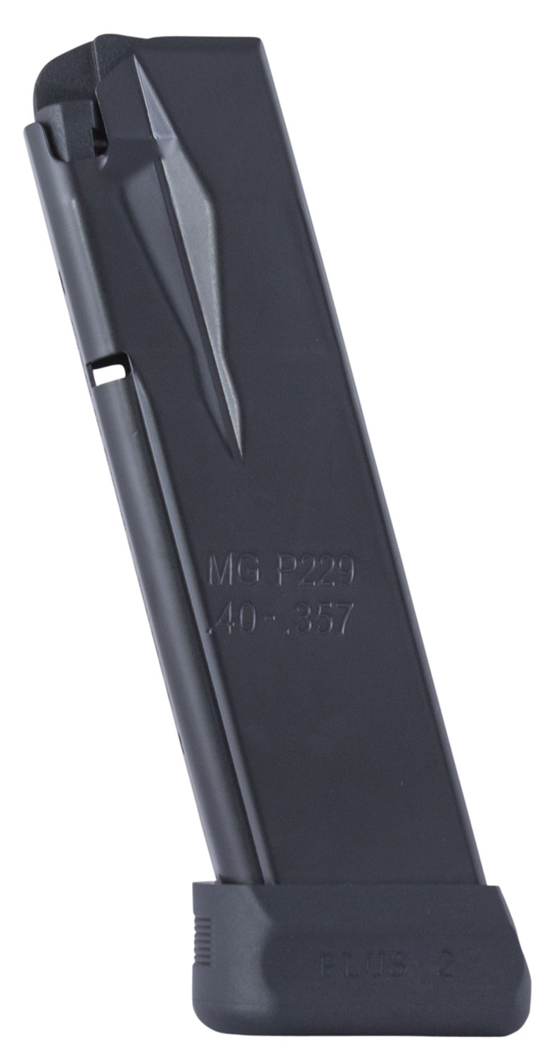 Mec-Gar 14 Round 40 S&W/357 SIG Sauer P229 High Cap Magazine, Anti-Friction Coat - MGP2294014AFC - Mec-Gar