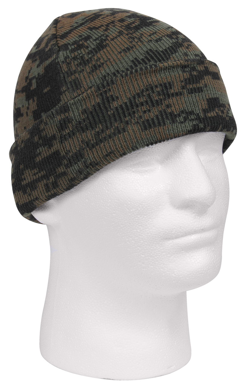 Rothco Rothco Deluxe Camo Watch Cap - Woodland Digital Camo