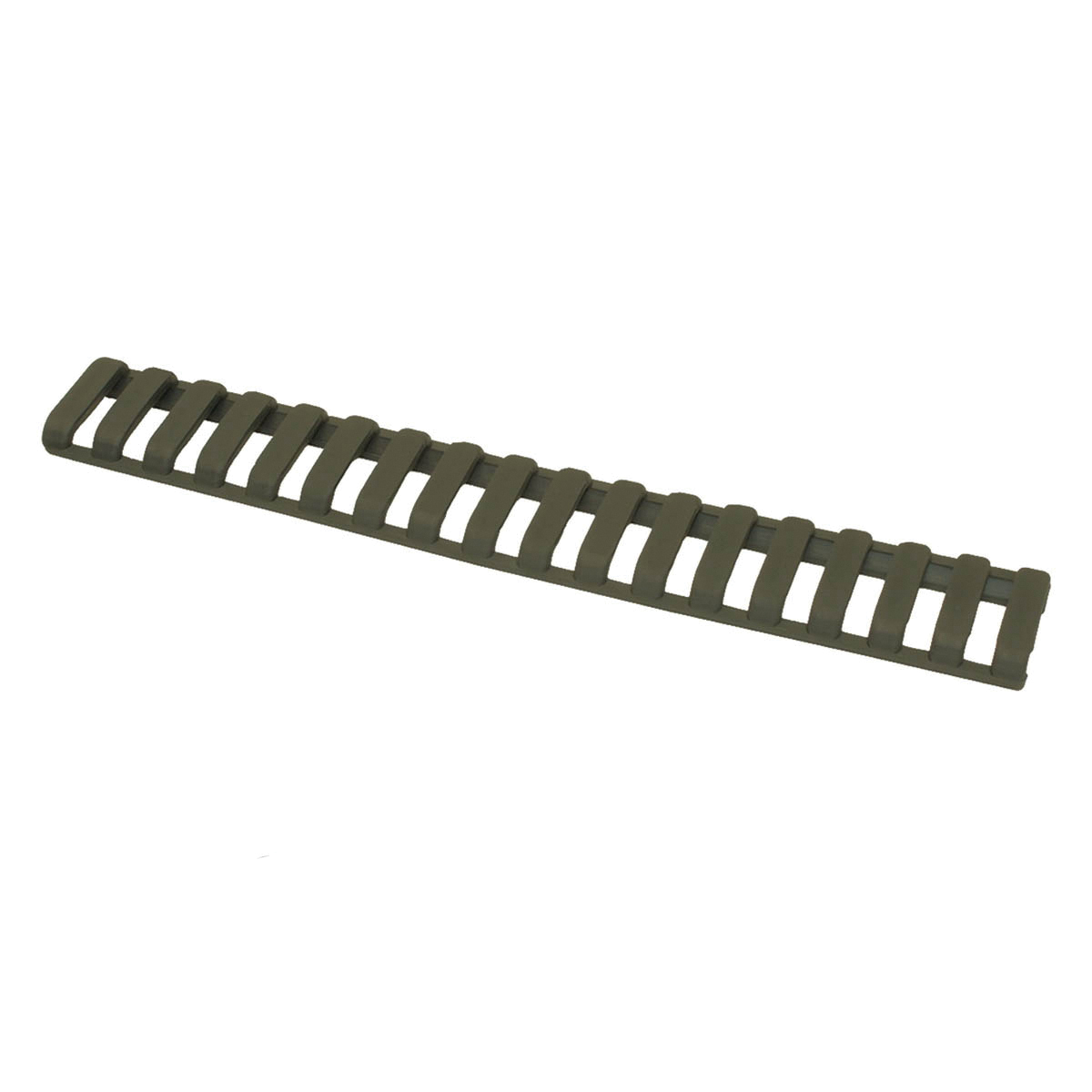 Ergo 18-Slot Low-Profile Picatinny Rail Cover 6", OD Green - Ergo