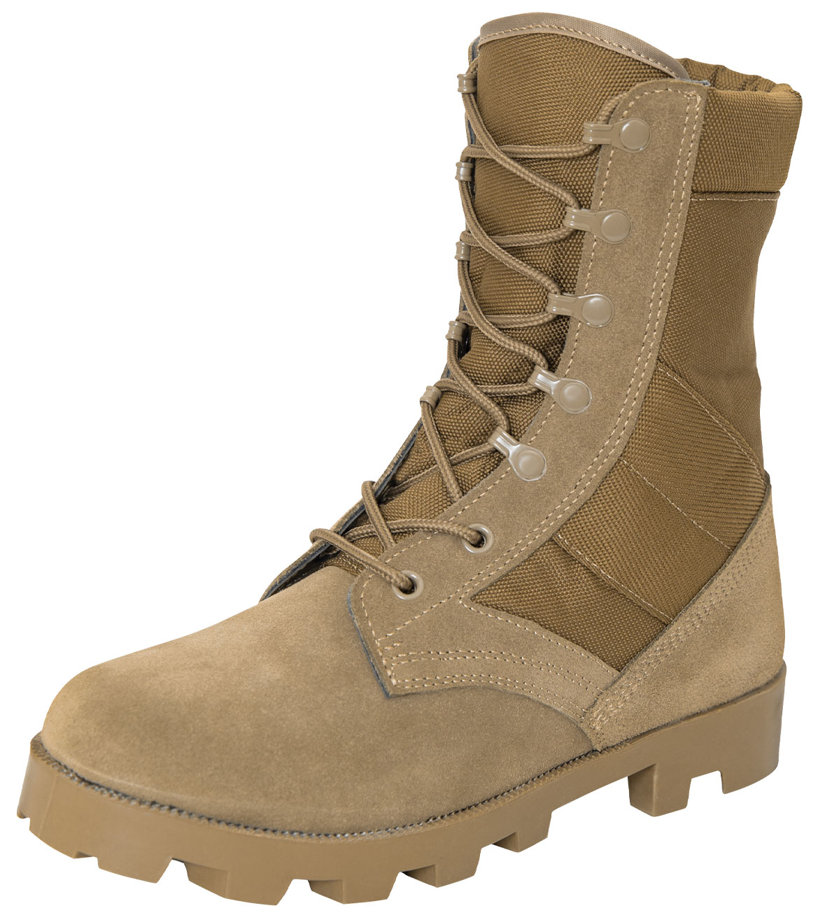 Rothco Rothco Speedlace Jungle Boot - 8 Inch, Ar 670-1 Coyote Brown, Regular, Shoe Size 10