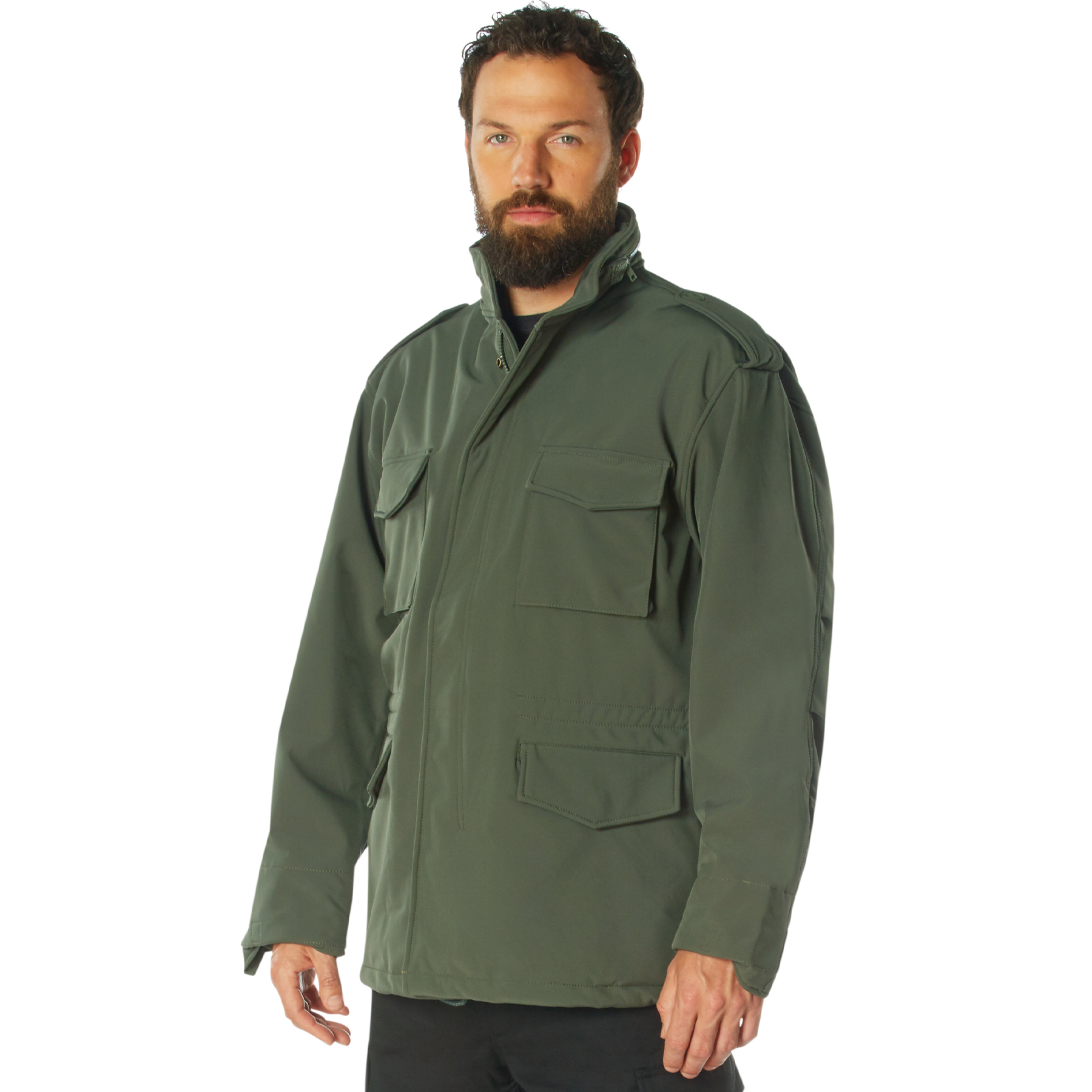 Rothco Rothco Soft Shell Tactical M-65 Field Jacket - Olive Drab, Small