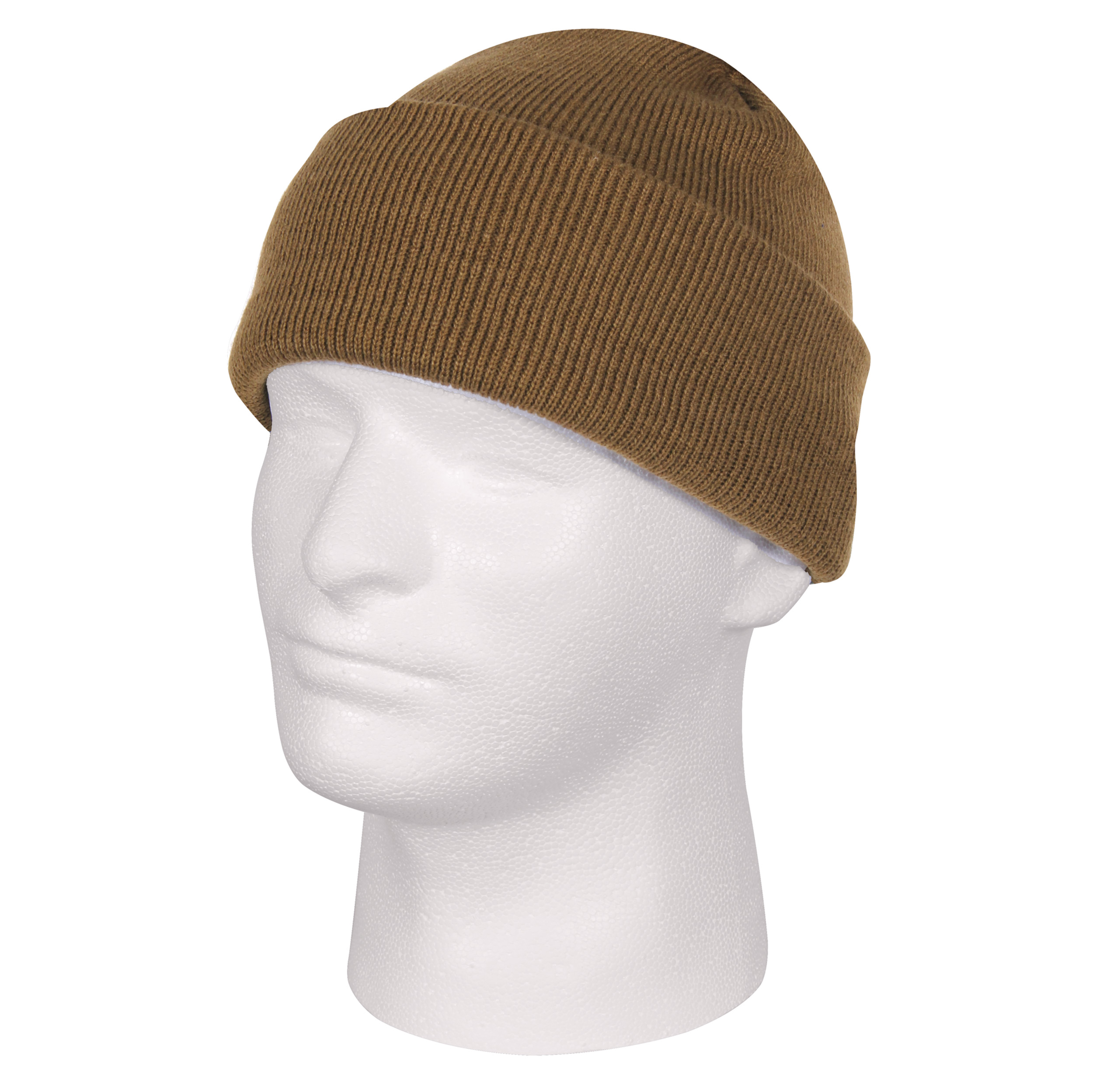 Rothco Rothco Deluxe Fine Knit Watch Cap - Coyote Brown