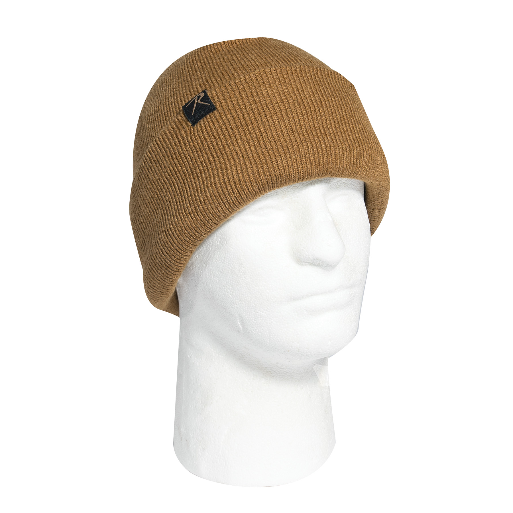 Rothco Rothco Deluxe Fine Knit Fleece-Lined Watch Cap - Coyote Brown