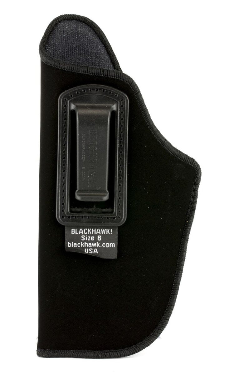 Blackhawk! IWB Black Left Handed Holster, Size 6 - Blackhawk!