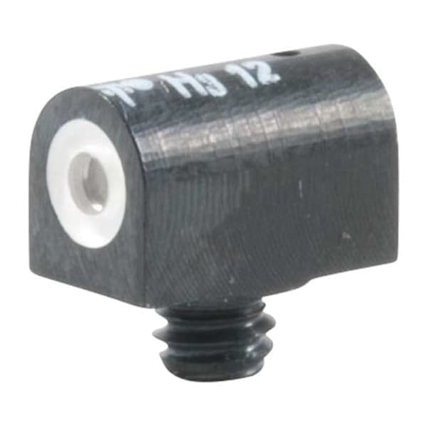 Marble Arms #5-40 Thread 3/32" Shank Tritium Shotgun Bead Sight Front, White - Marble Arms