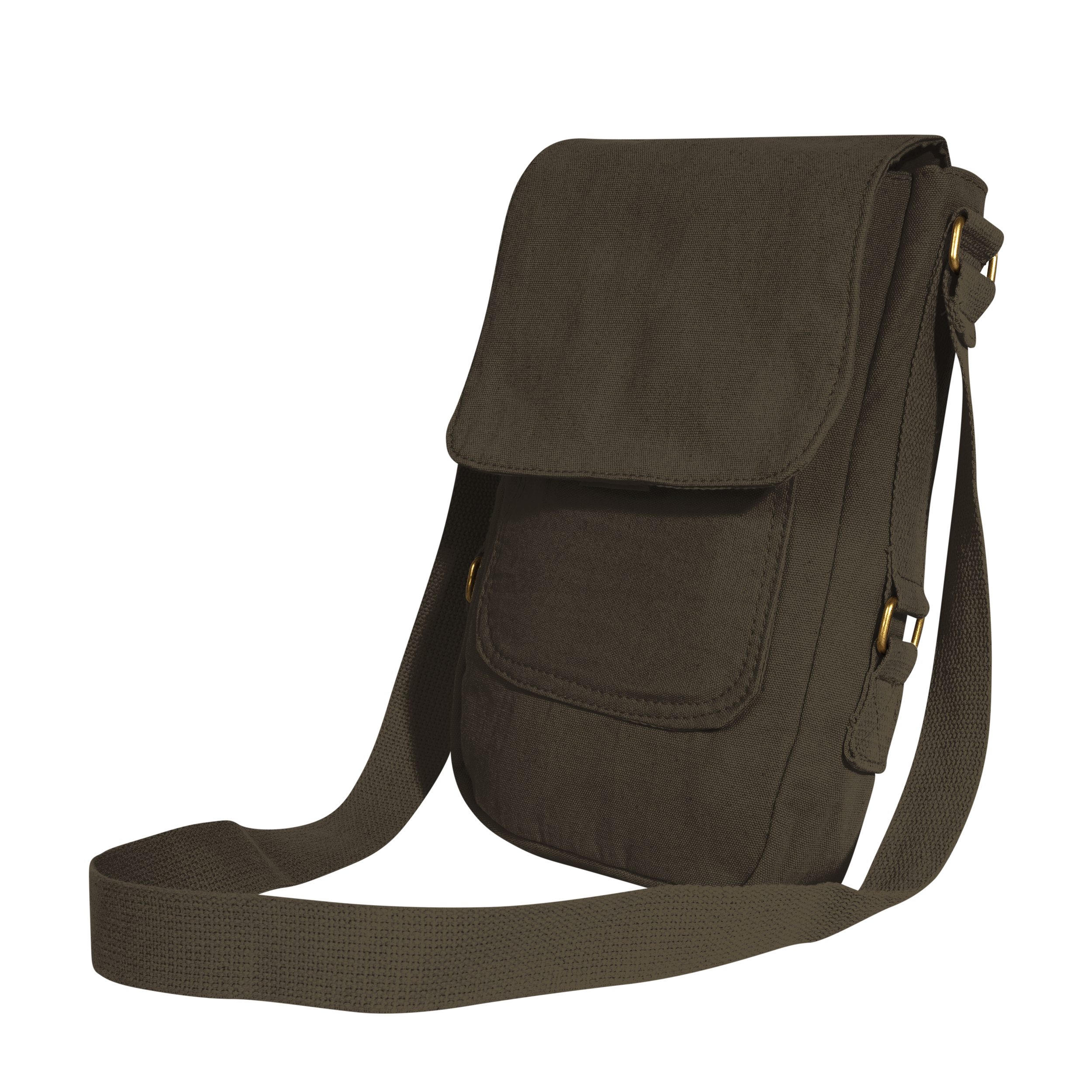 Rothco Rothco Vintage Canvas Tech Bag - Brown