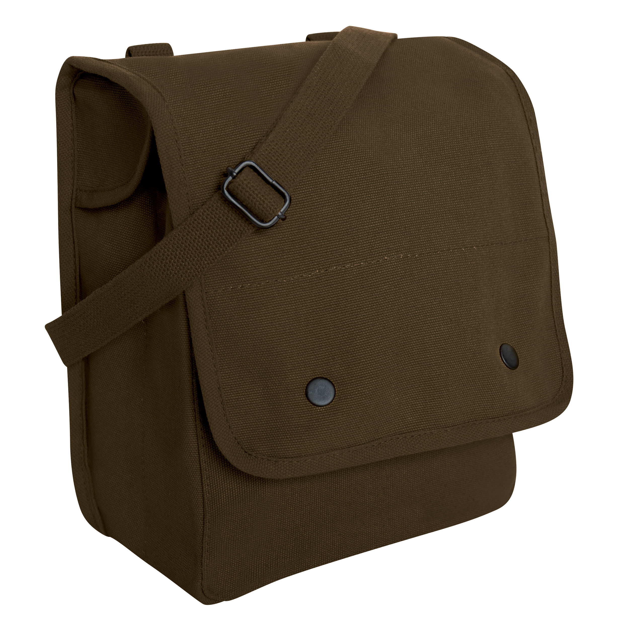 Rothco Rothco Canvas Map Case Shoulder Bag - Earth Brown