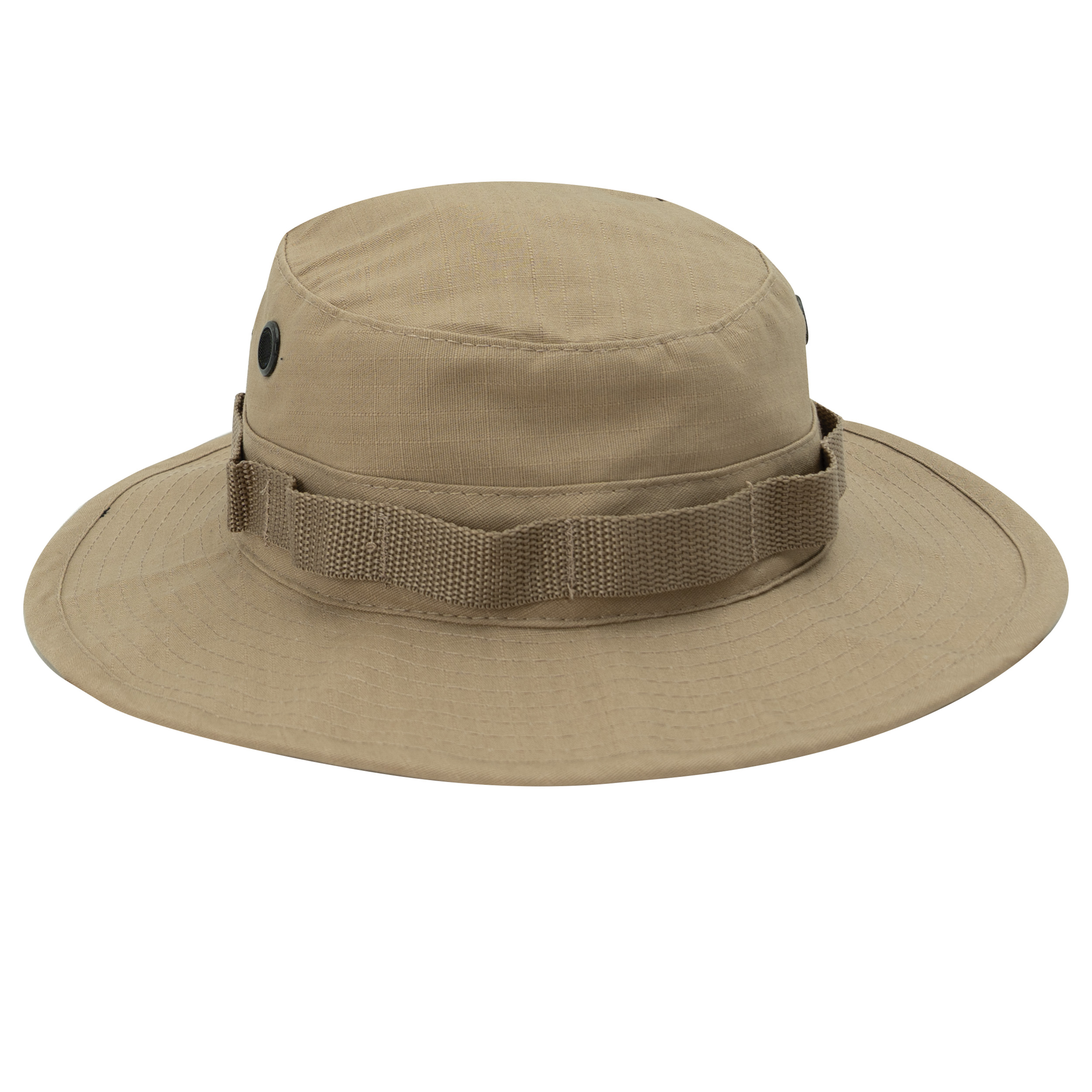 Rothco Rothco 100 Cotton Rip-Stop Boonie Hat - Khaki, Head Size 7
