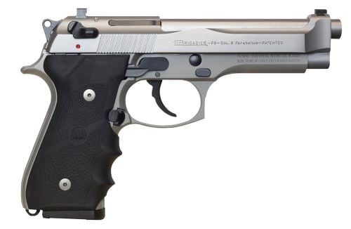 Beretta 92FS Brigadier INOX 9mm 4.9" 15rd Pistol, Stainless Steel -  J92F560M - Beretta