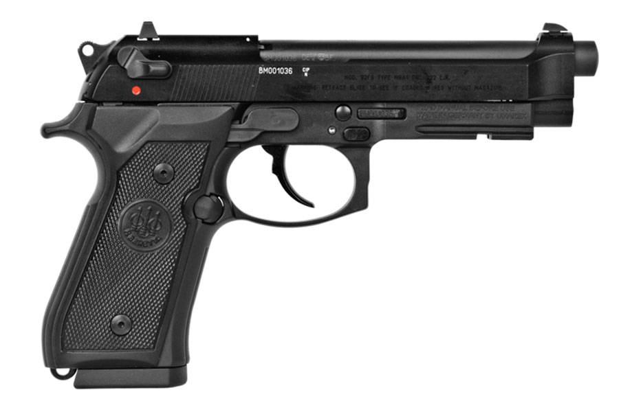 Beretta M9A1 4.9" 15rd .22 LR Pistol, Black - J90A1M9A1F19 - Beretta