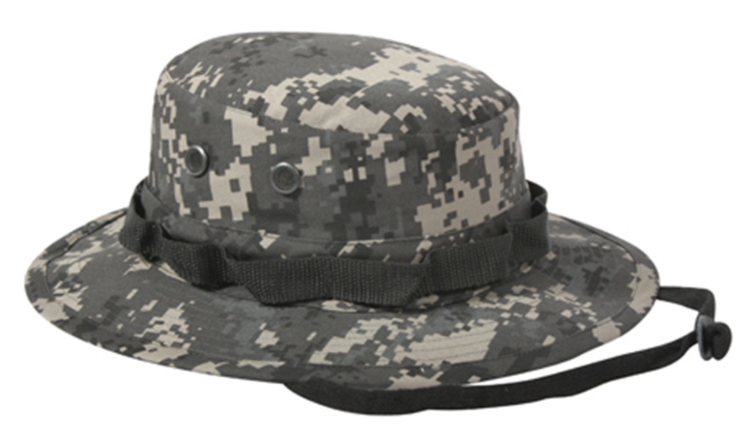 Rothco Rothco Digital Camo Boonie Hat - Subdued Urban Digital Camo, Head Size 7 1-2