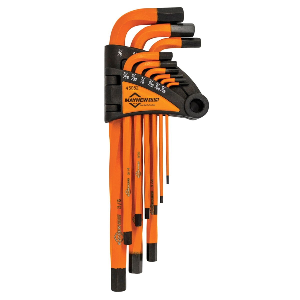 Mayhew 9-Piece SAE Twisted Hex Key Set - Mayhew Steel Products, Inc.
