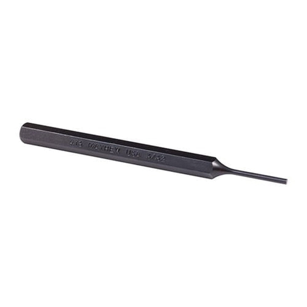 Mayhew 1/4" Long Knurled Round Pin Punch - Mayhew Steel