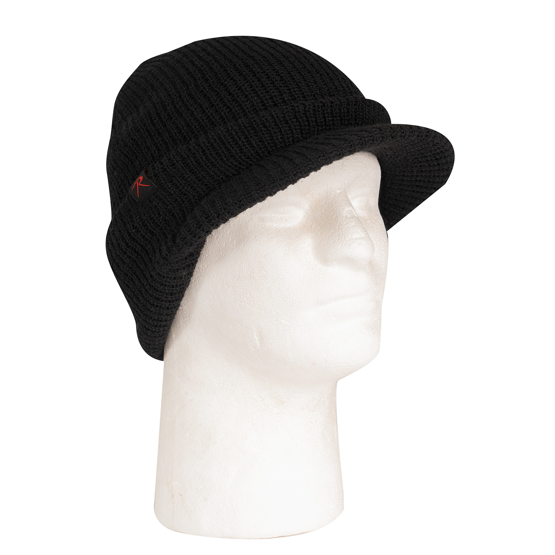 Rothco Rothco Watch Cap With Brim - Black