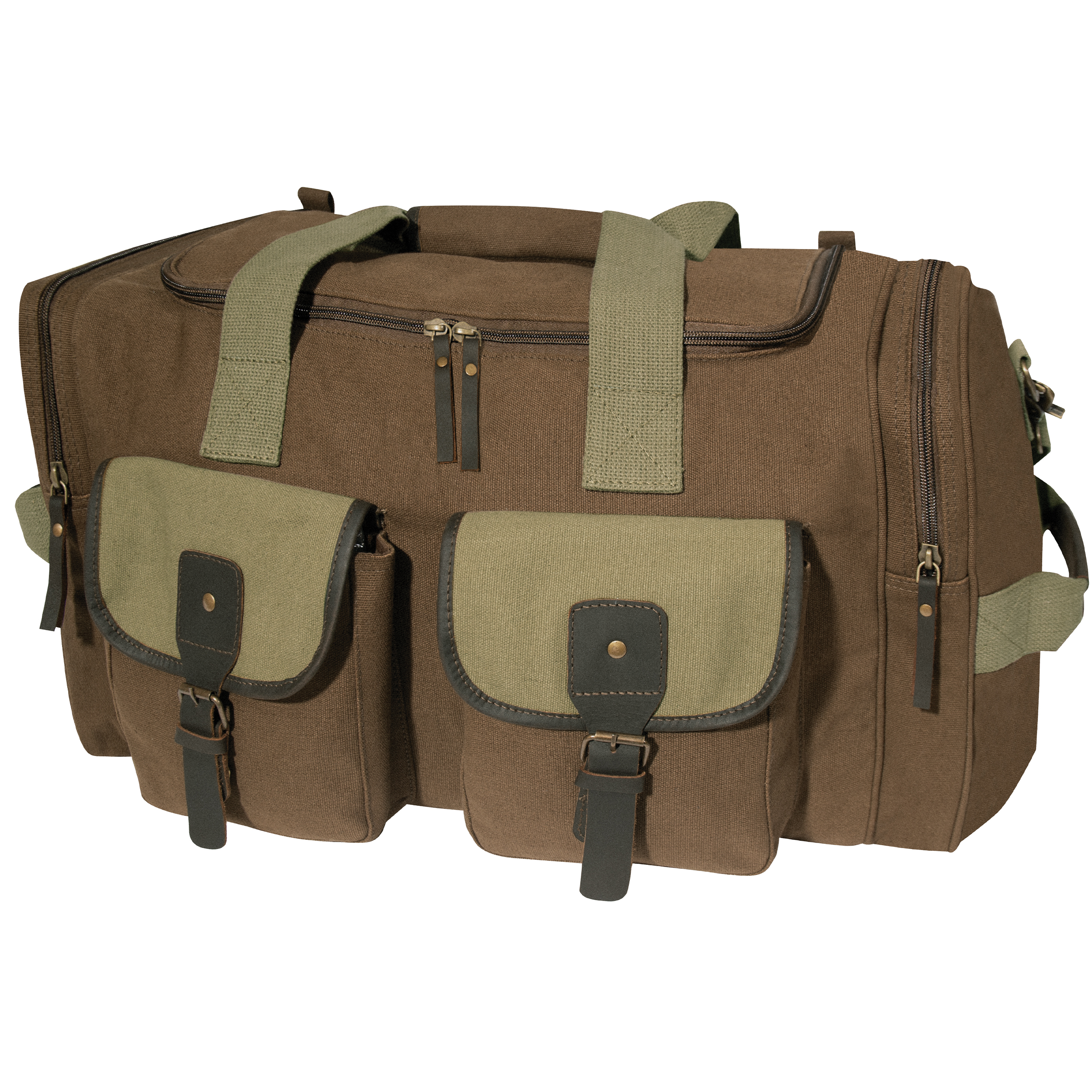 Rothco Rothco Long Journey Canvas Travel Bag - Brown