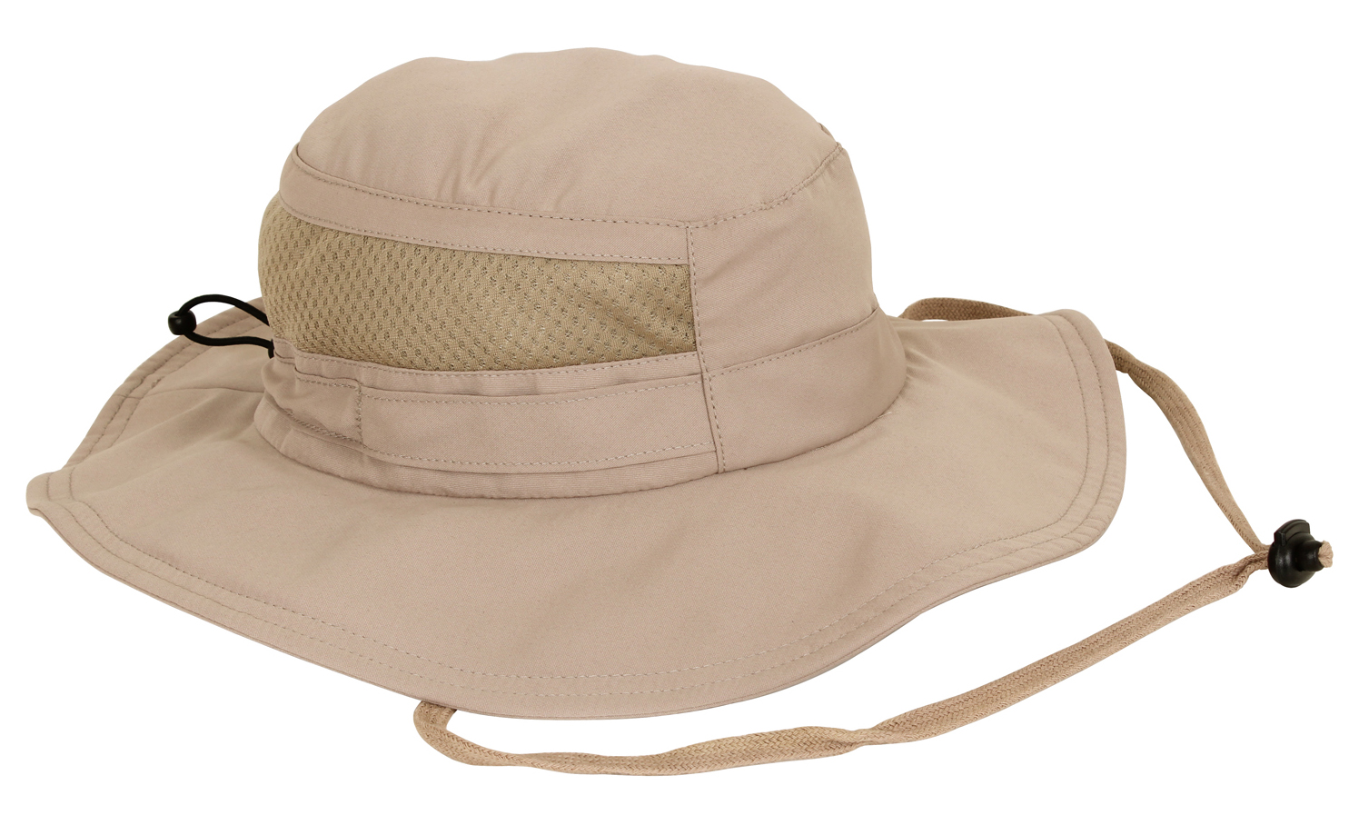 Rothco Rothco Lightweight Adjustable Mesh Boonie Hat - Khaki