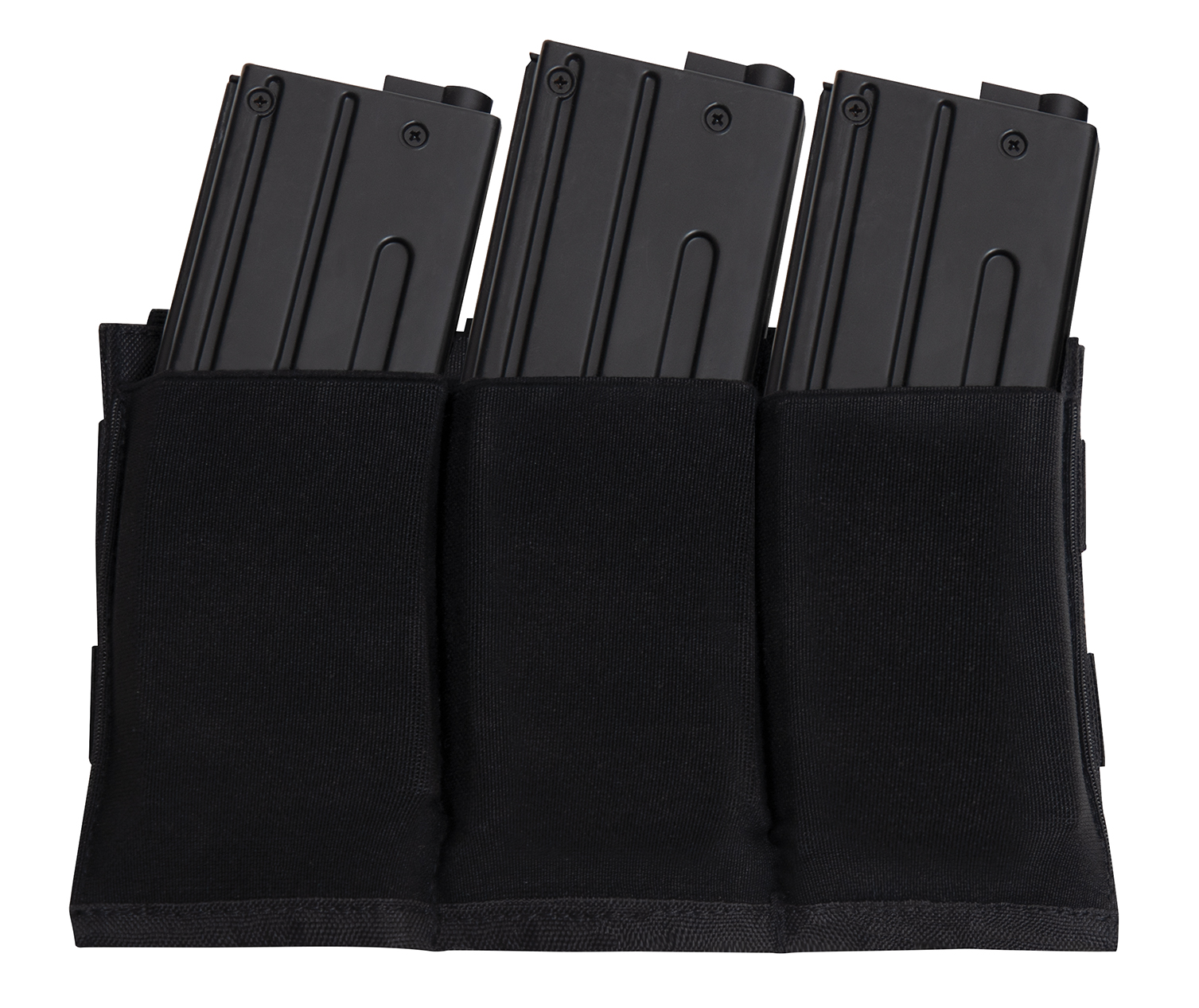 Rothco Rothco Lightweight 3 Mag Elastic Retention Pouch - Black