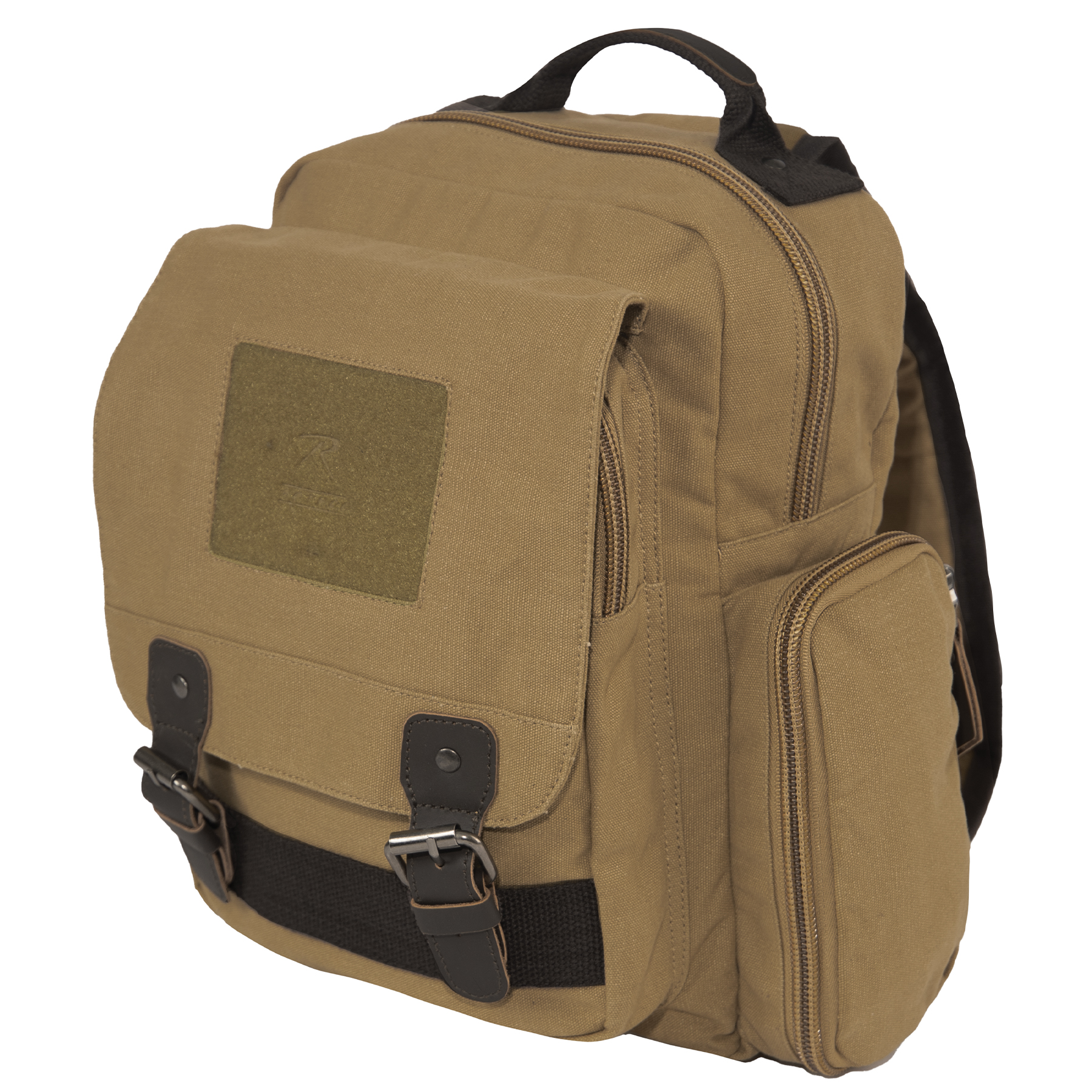 Rothco Rothco Vintage Canvas Sling Backpack - Coyote Brown